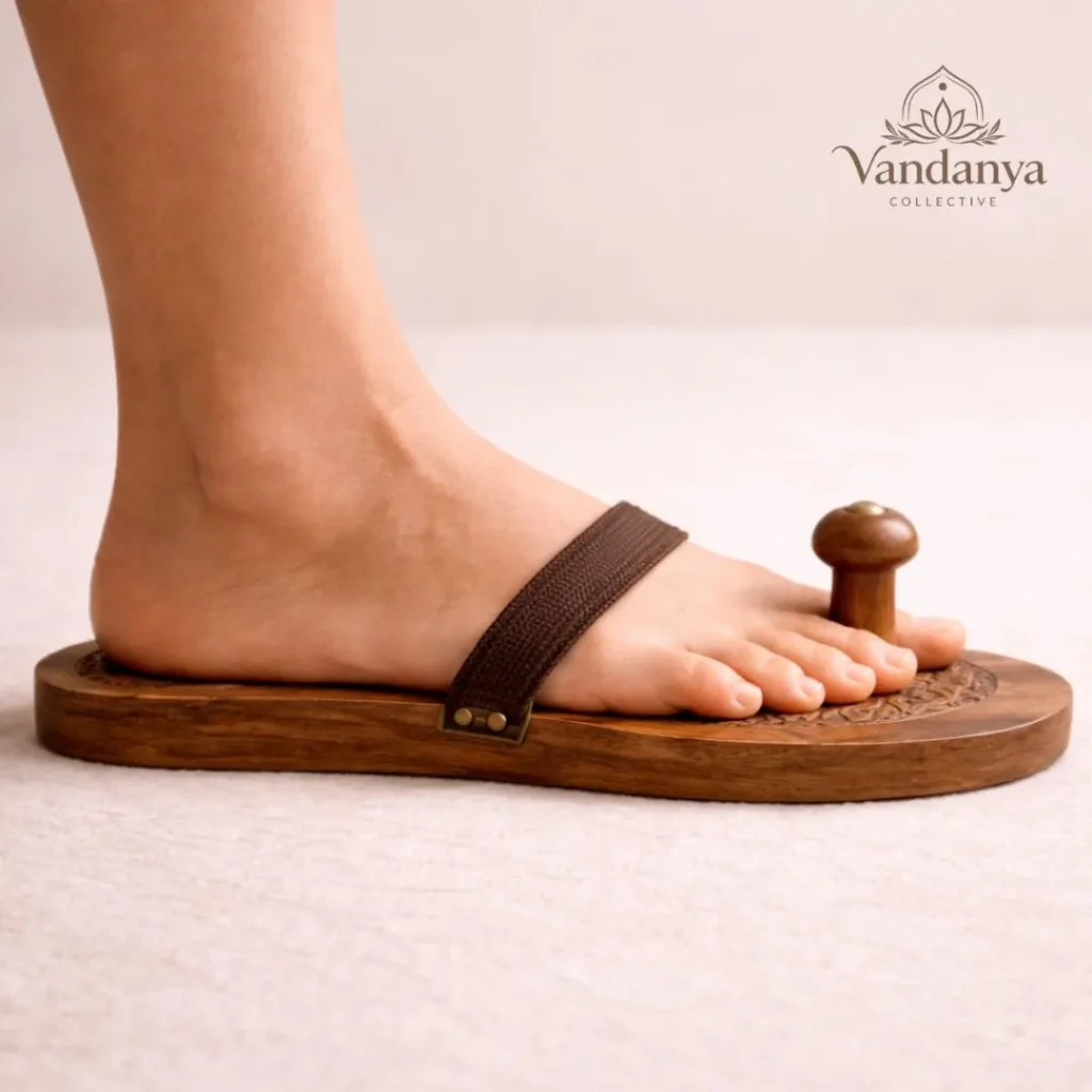 How Wooden Khadau Supports Natural Foot Alignment