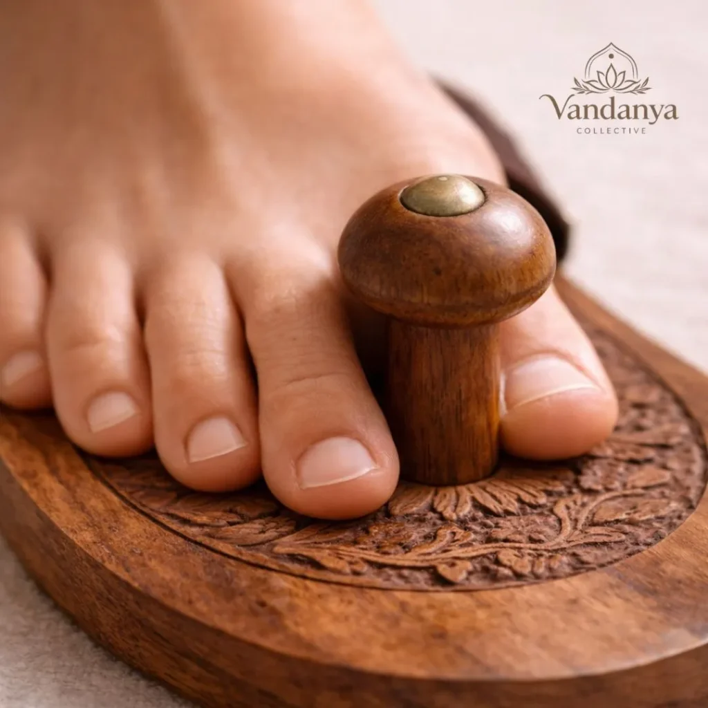 How Wooden Khadau Supports Natural Foot Alignment