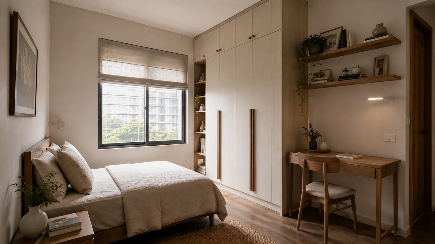 Choose height over width for all storage - Design a Small Bedroom for a Girl