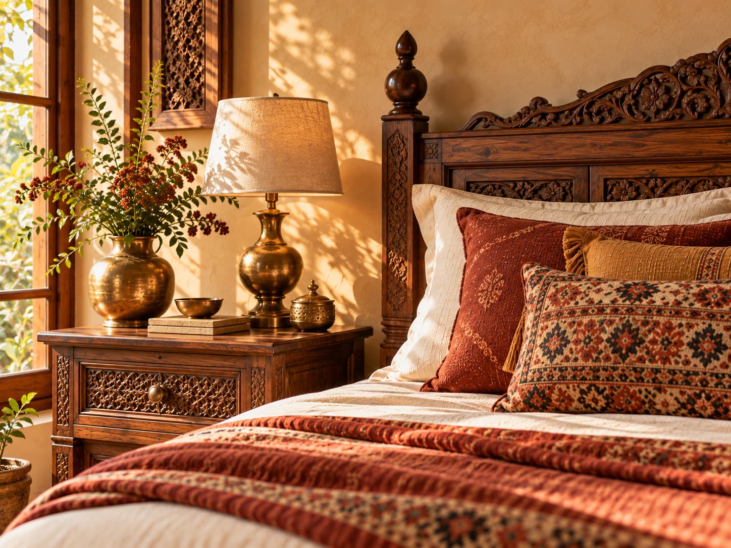 Rajasthani Bedroom Design