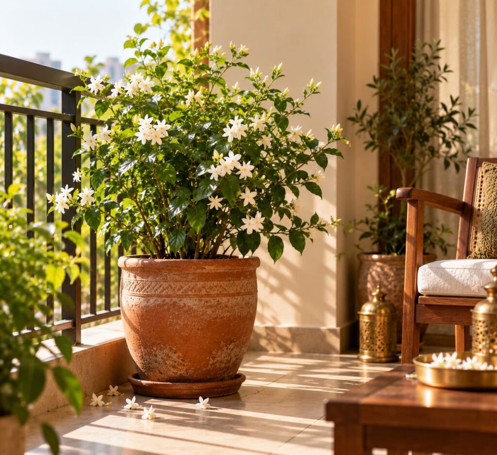 Jasmine Fragrance and Positive Atmosphere