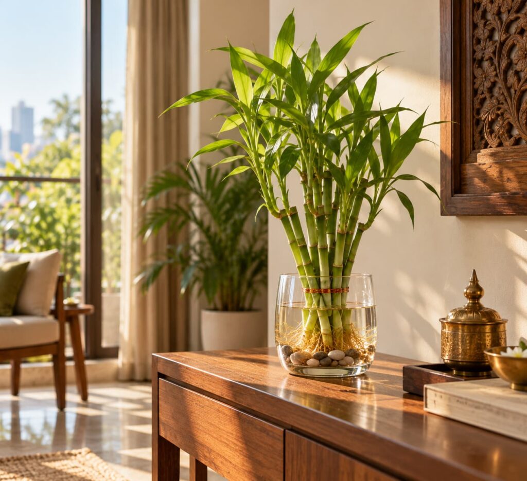 Lucky bamboo Growth Balance and Good Fortune