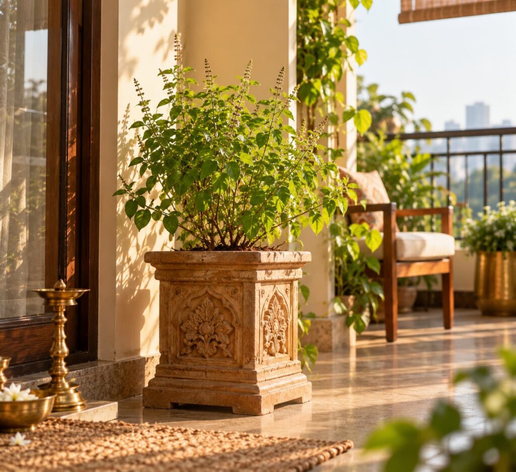 Tulsi The Traditional Plant for a Positive Home