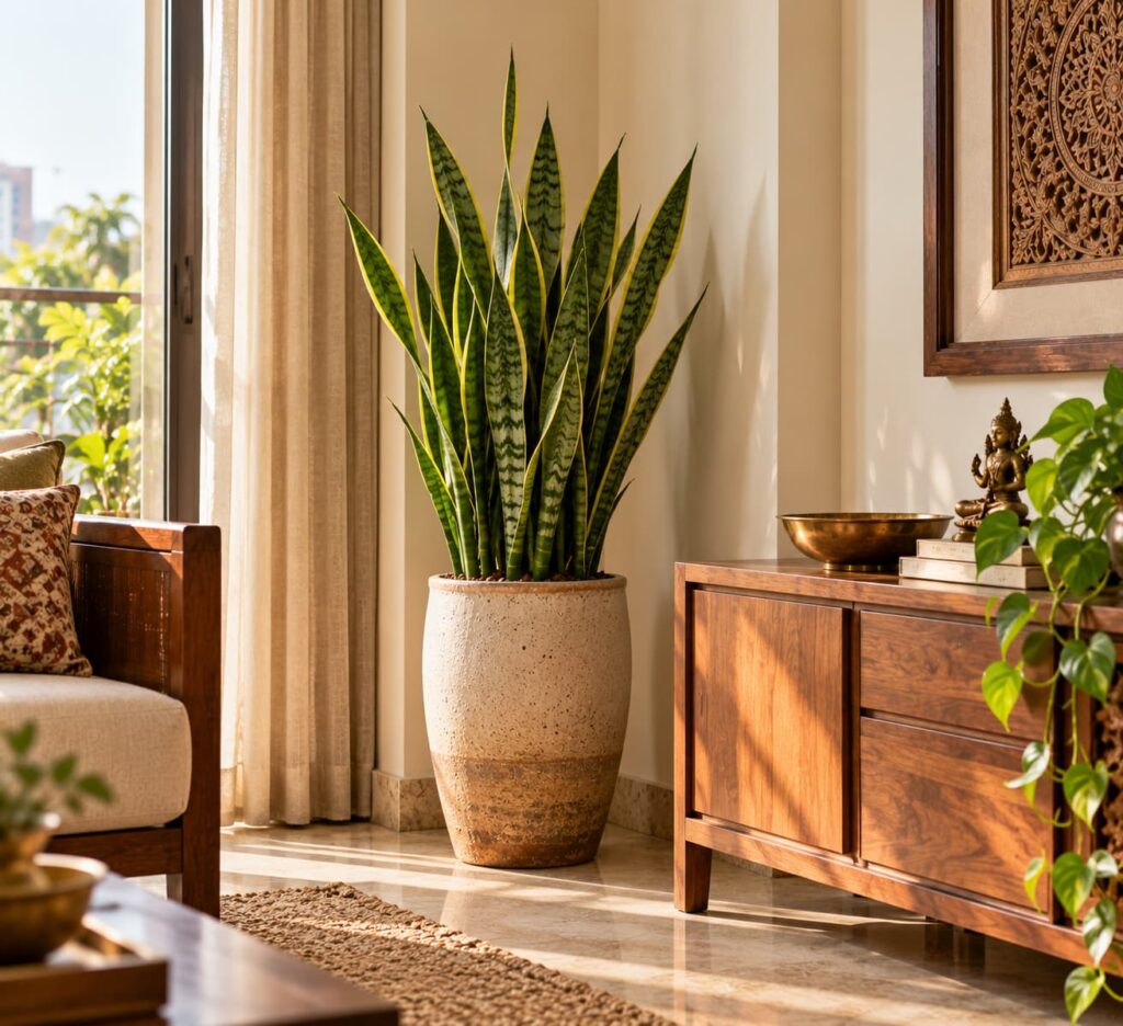 snake plant A Low-Maintenance Choice for Modern Homes
